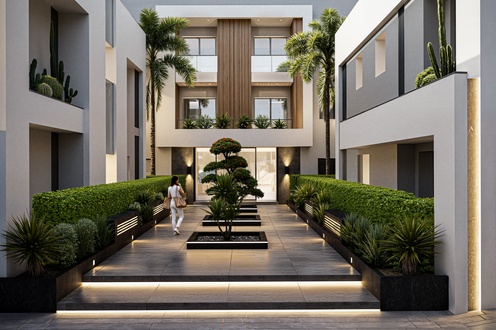 Le Carré Blanc Luna Garden Soukra Tunis Tunisie S+1 S+2 S+3 S+0 Duplex2