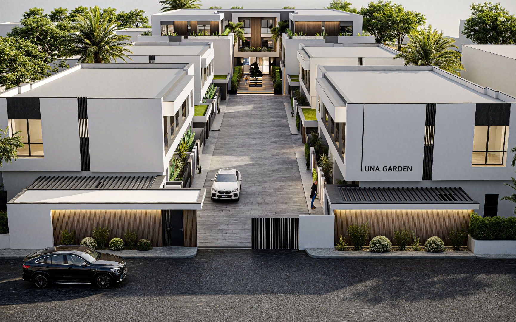 Le Carré Blanc Luna Garden Soukra Tunis Tunisie S+1 S+2 S+3 S+0 Duplex6